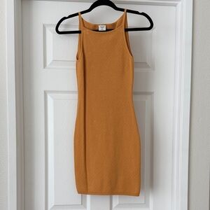 Abercrombie & Fitch Camel Mini Dress